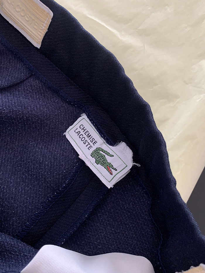(Deadstock) 80's "Lacoste" cotton Short Pants (Rare Design) 복제