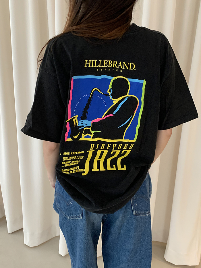90's "Los Angeles" USA cotton T-shirt 복제