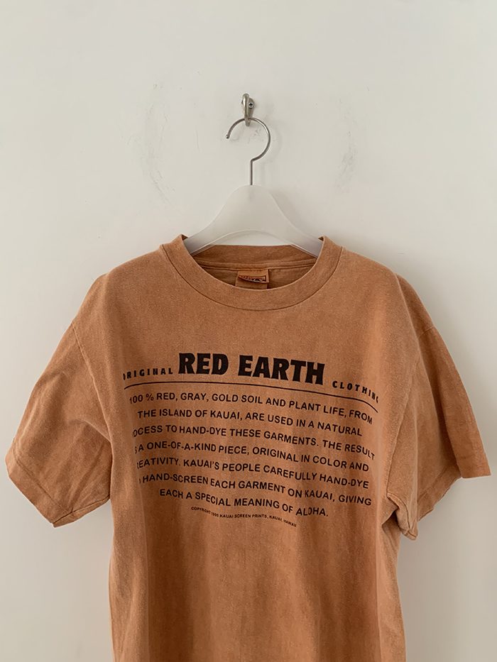90's "RED EARTH Hawaii" USA T-shirt