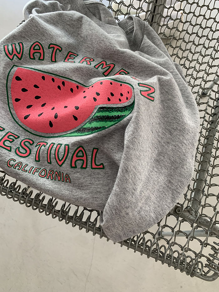 "Watermelon Festival California" (Gray)