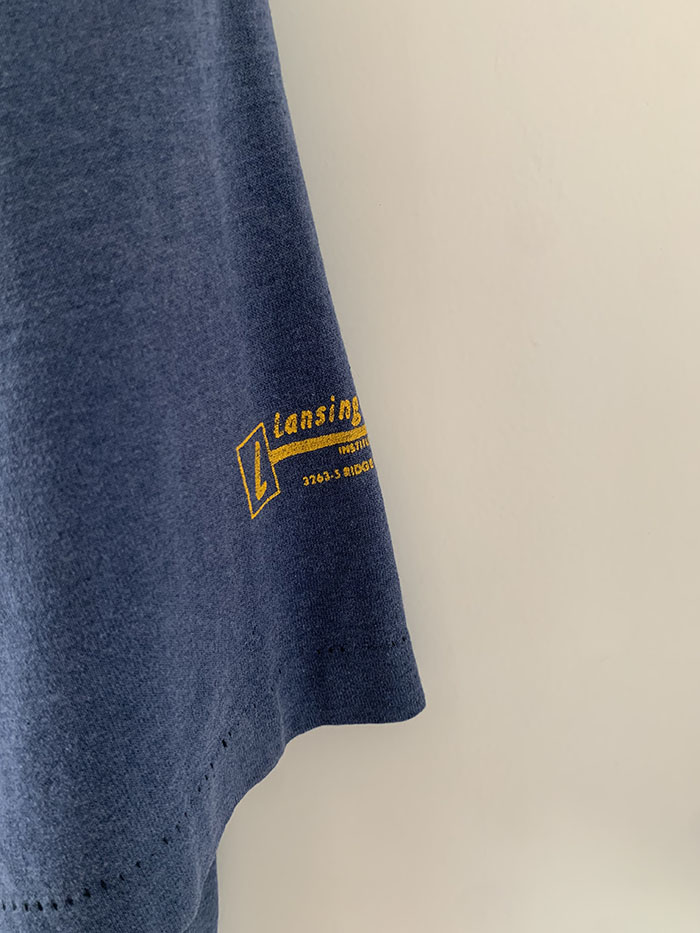 70's "TRI DELTA" USA T-shirt 복제