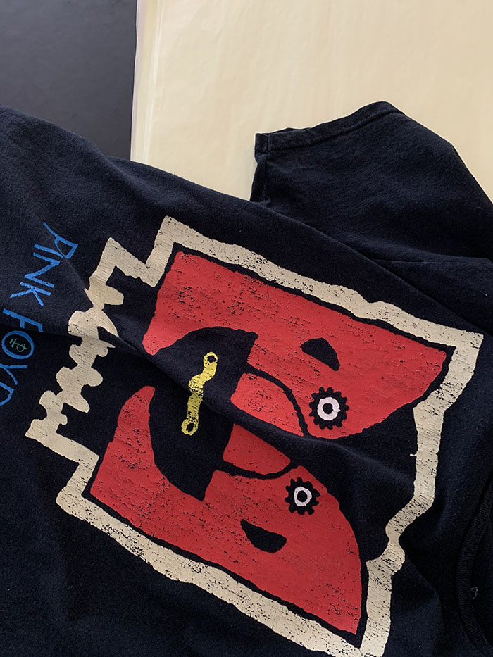 90's "Pink Floyd" USA T-shirt 복제 복제