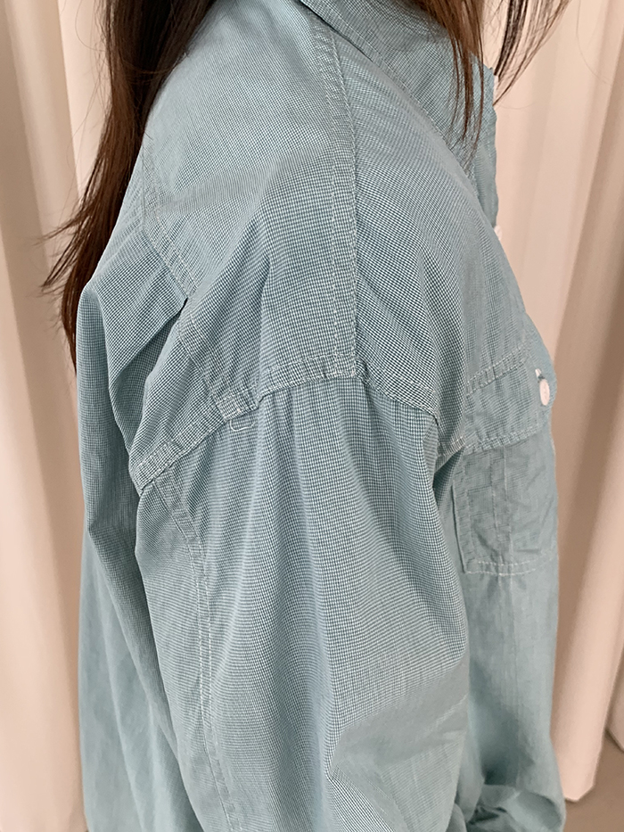 80's "WORK SHOP by Yohji Yamamoto" cotton pocket Shirt