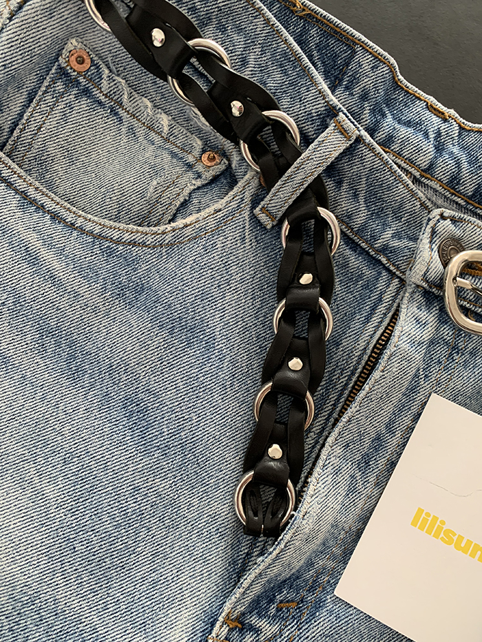 "isabel marant" Leather Belt 실측 착샷만