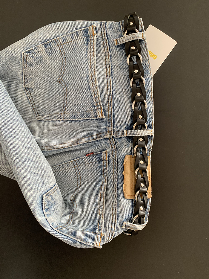 "isabel marant" Leather Belt 실측 착샷만