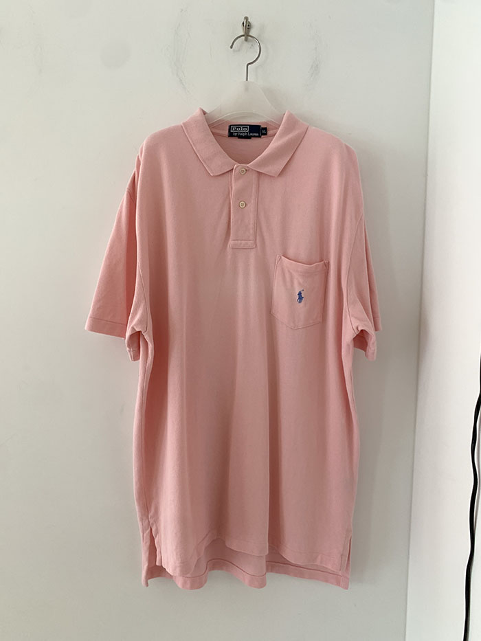 90's "Polo Ralph Lauren" Pique Shirt 복제 복제 복제