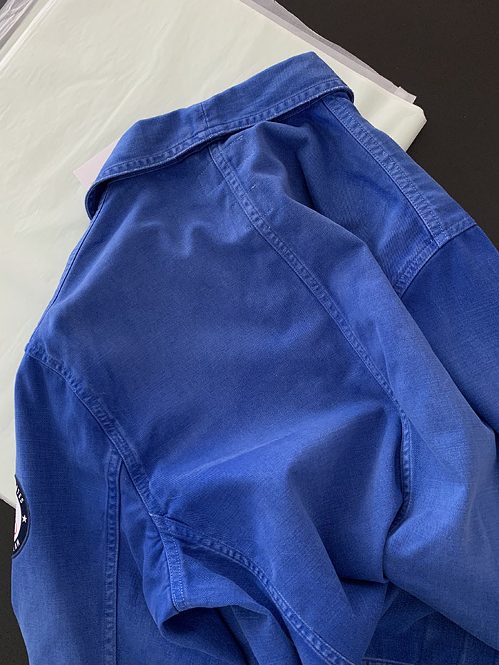 00's "Polo Ralph Lauren" cotton x linen Military Coat 복제