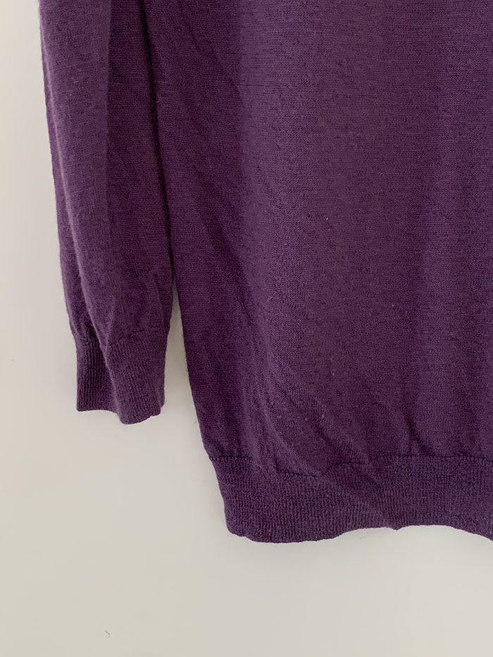 90's "Margaret Howell" wool pique Knit 판완 복제
