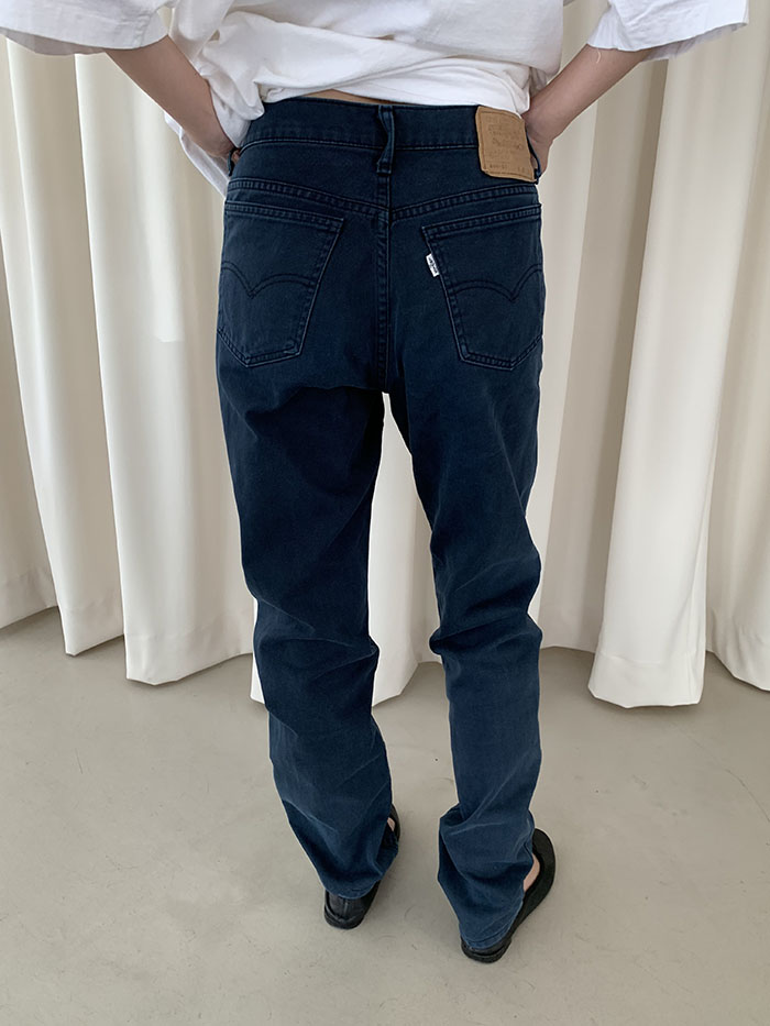 80's Levi's 606 - 0214 - size 24-25 (classic straight fit) 복제
