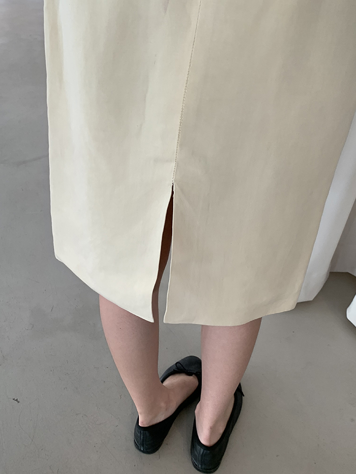 00's "Giorgio Armani" Black Skirt 복제