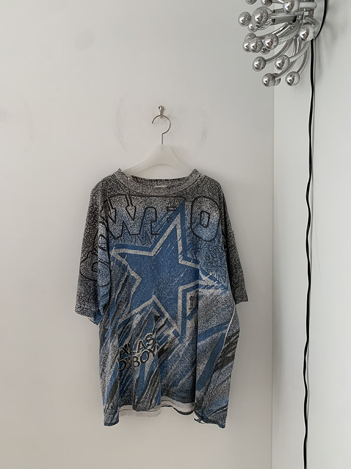 90's "Dallas Cowboys" USA T-shirt (Full printing)