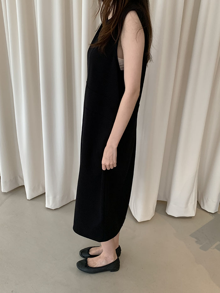 00's "Armani Collezioni" black Dress 복제