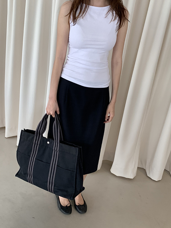 00's "JIL SANDER" wool Skirt 복제