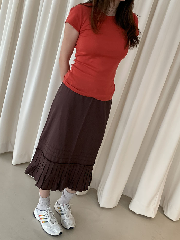 2011's "PRADA" Shirring Skirt 복제