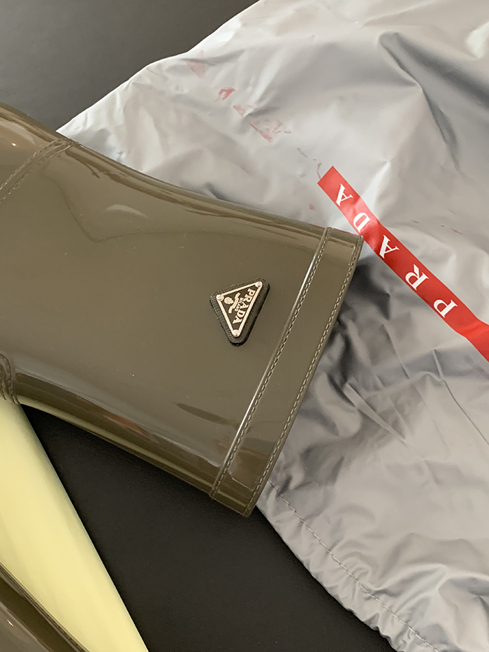 00’s "Prada" Rubber Boots 복제