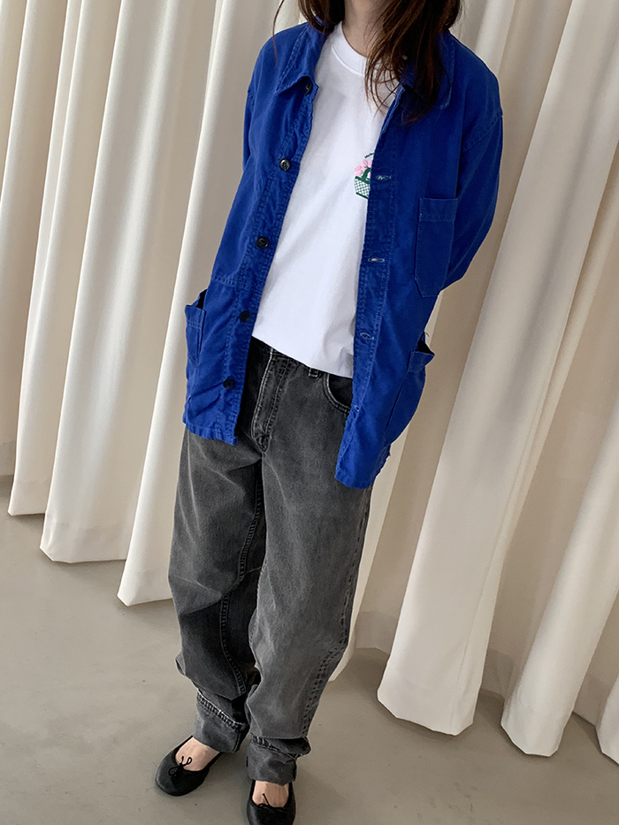 70's Vintage French Work Jacket 복제