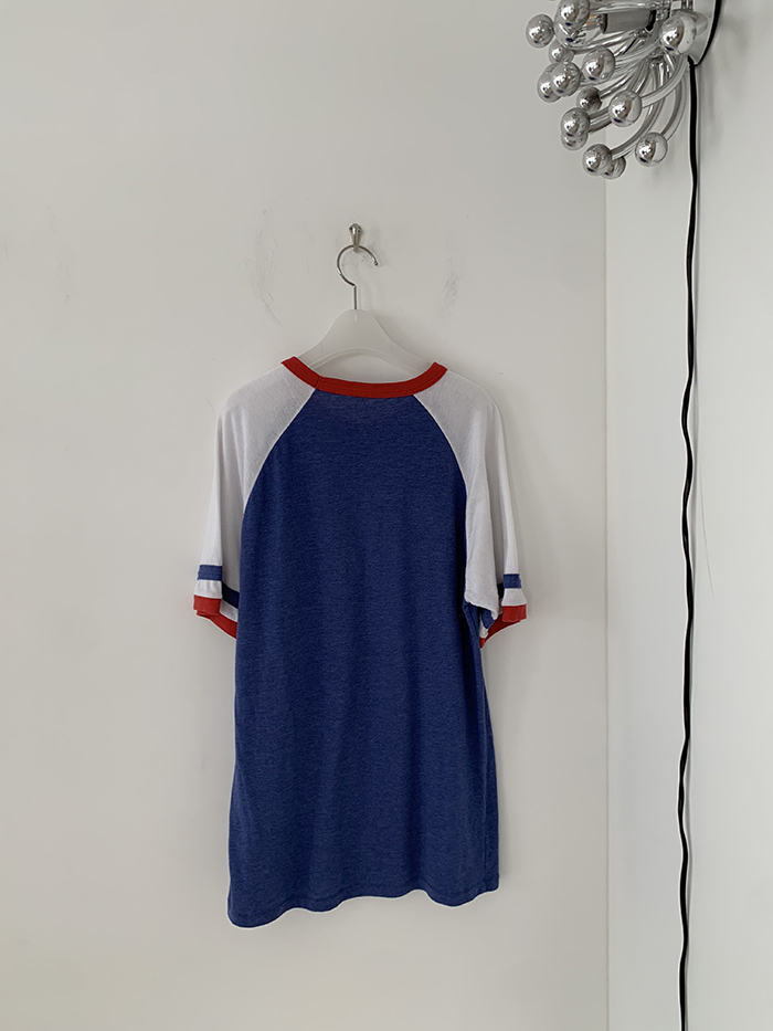 70's "1974 The Doobie Brothers" USA Raglan Long sleeves T-shirt 복제