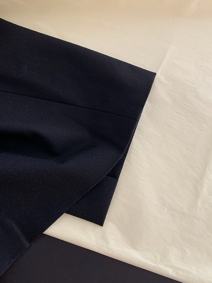 00's "JIL SANDER" wool check Skirt 복제