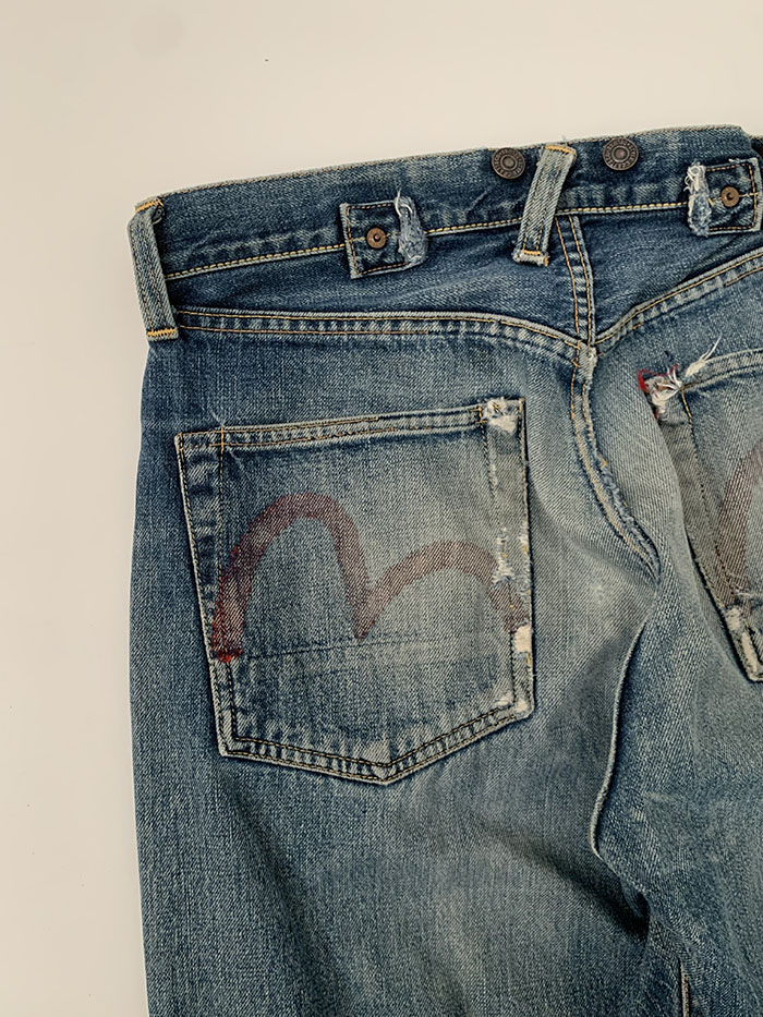 90's Evisu - size 28-29 (classic boot cut) 복제 복제