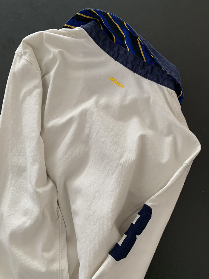 Vintage "Melbourne Flower Gaarden Show" by Polo Ralph Lauren Rugby" Pique Shirt 복제