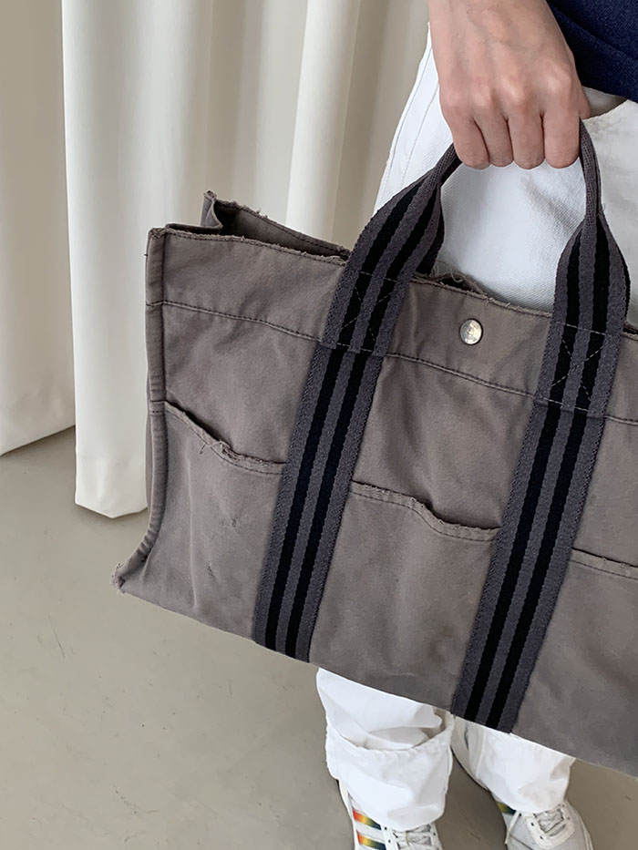Vintage "Hermes" Fourre Tout Bag (Distressed) /상세사진 찍기/