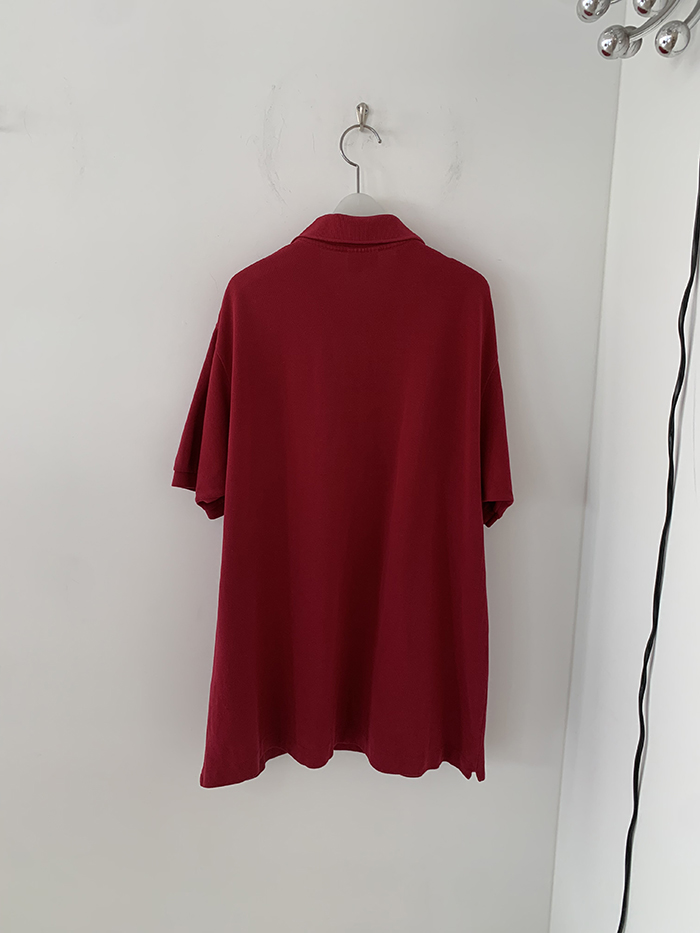 80's "Lacoste USA" Cotton Pique Shirt (rare piece) 복제