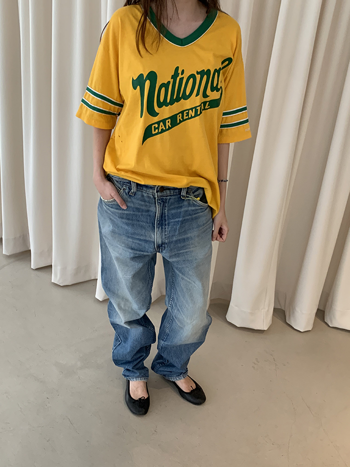 80's "CAR RENTAL" USA 50/50 T-shirt