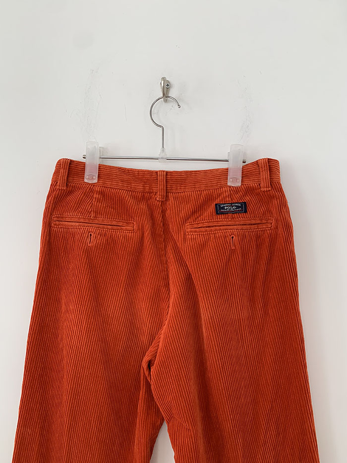 90's "Polo Ralph Lauren" corduroy pintuck Pants 복제