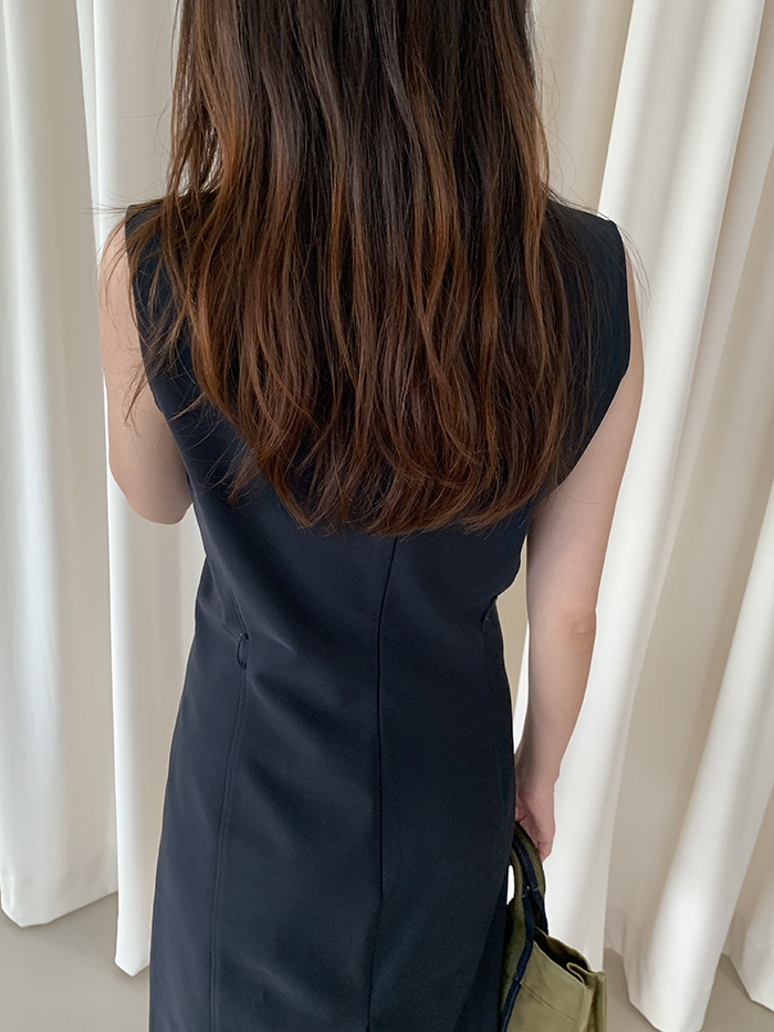 00's "PRADA" black Dress