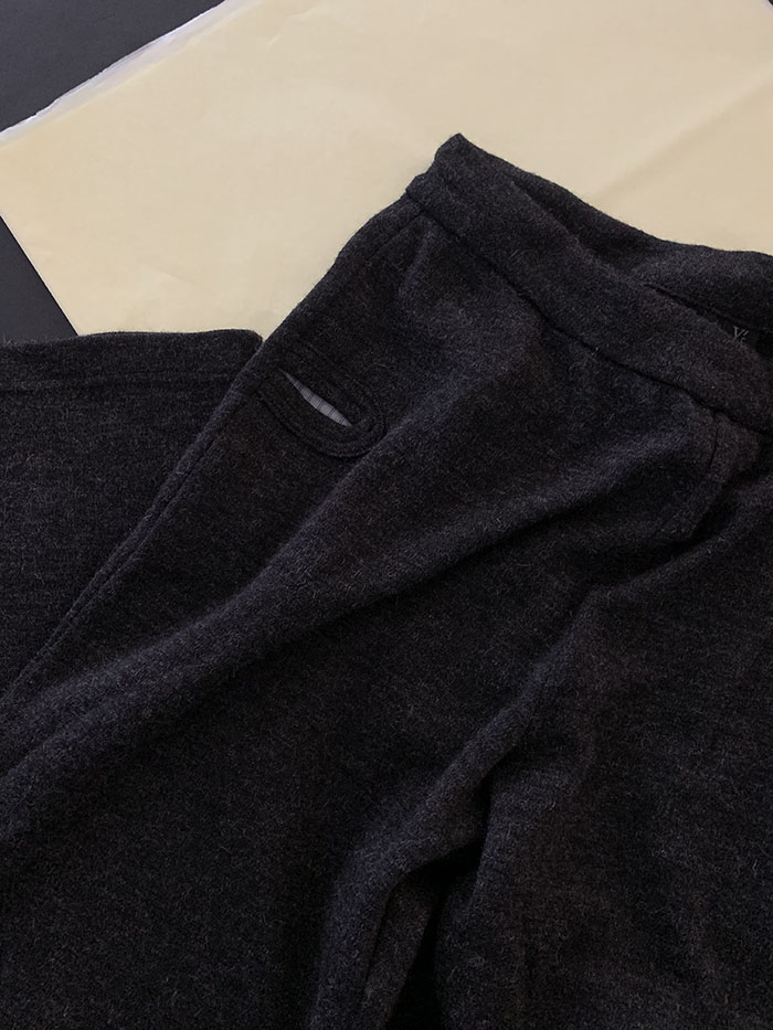 "Y's by Yohji Yamamoto" alpaca wool pants 복제