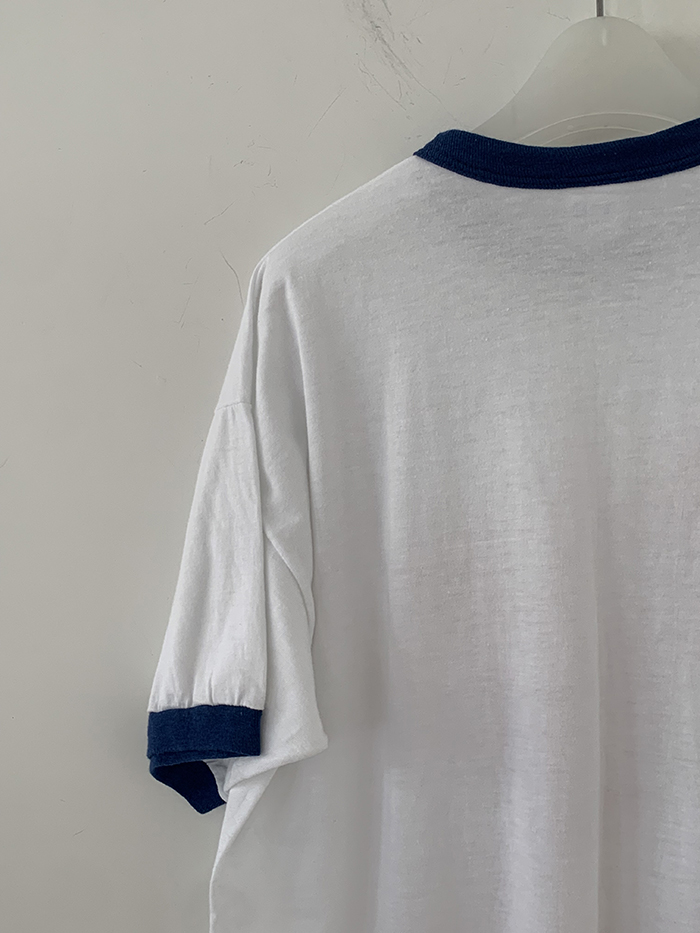 (Deadstock) 80's "Champion" USA Ringer T-shirt