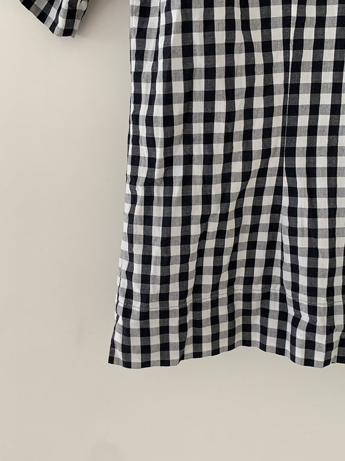 00's "Agnes B" Check Shirt