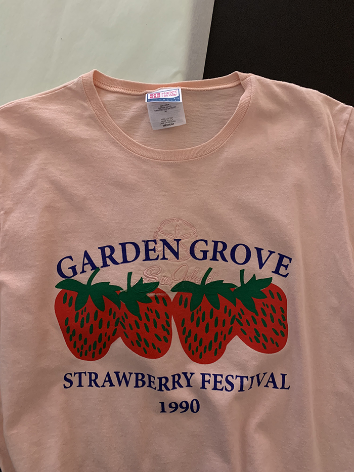 Vintage "GARDEN GROVE STRAWBERRY FESTIVAL 1990"