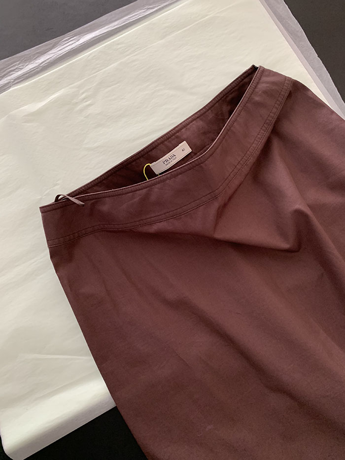 2011's "PRADA" Shirring Skirt 복제