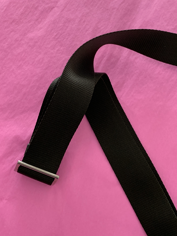 00's "PRADA" polyester Cross Bag