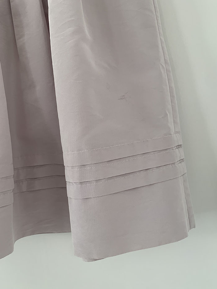 00's "Prada" cotton Button Skirt 복제