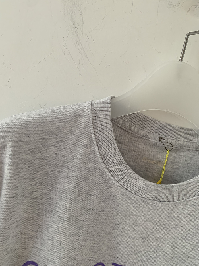 (new product) "Georgia Peaches" Puff Print (Grey)