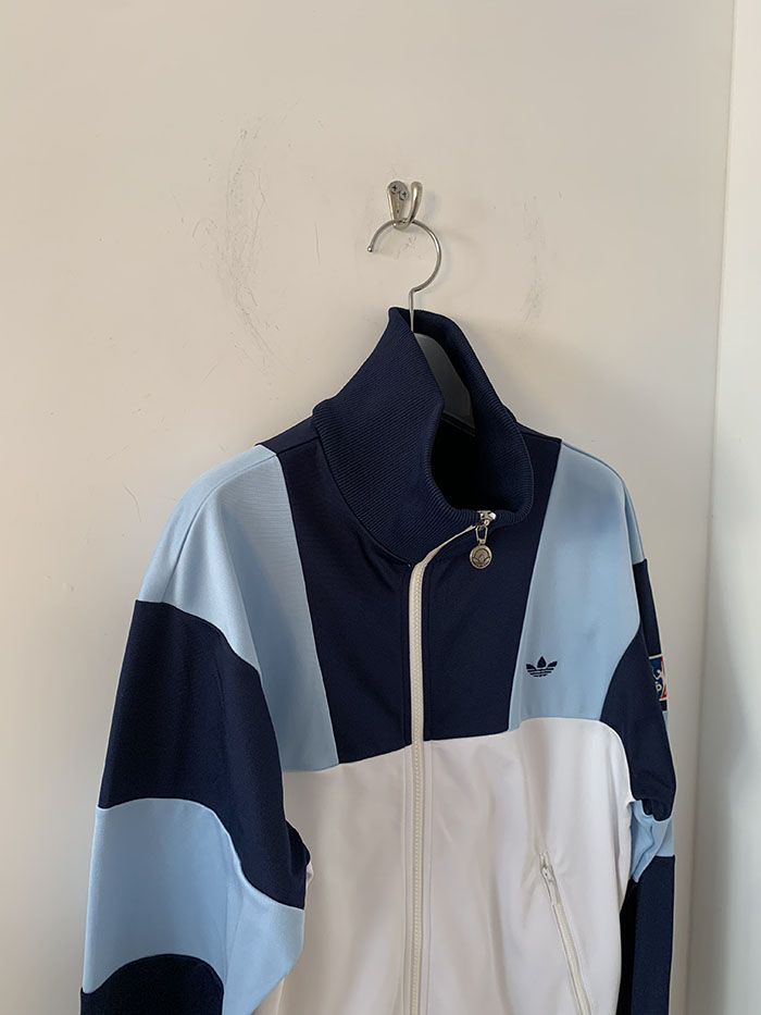 80's France Adidas Hoodie Track Top by W.Germany (rare piece) 복제 복제