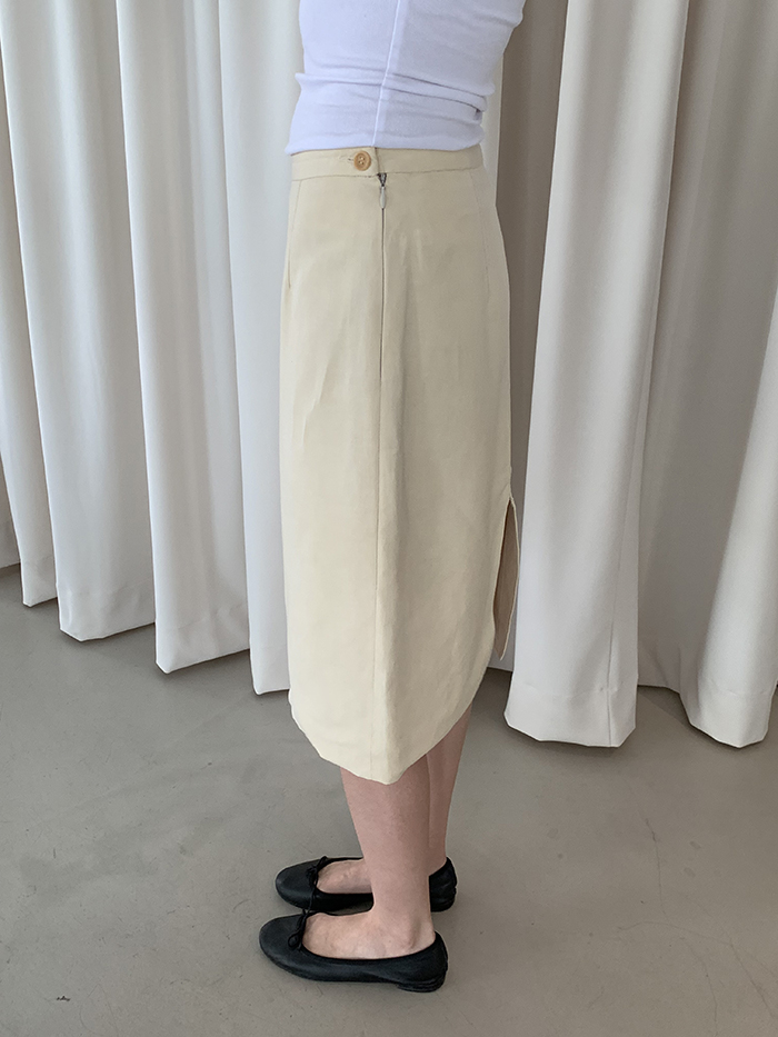 00's "Giorgio Armani" Black Skirt 복제