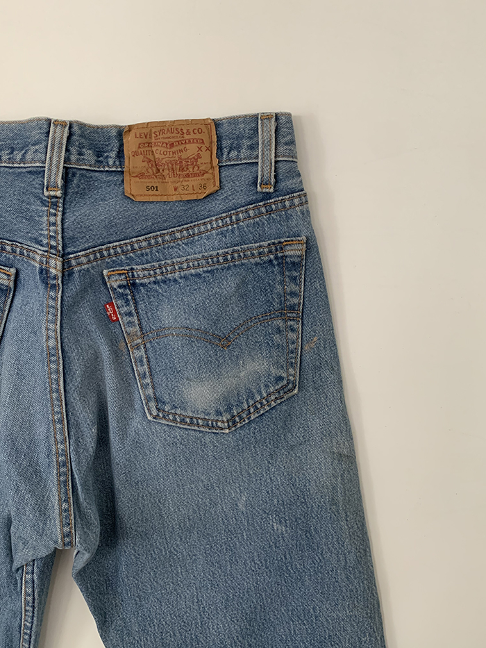 90's Levi's 501 - size 30-31 (classic straight fit) 복제