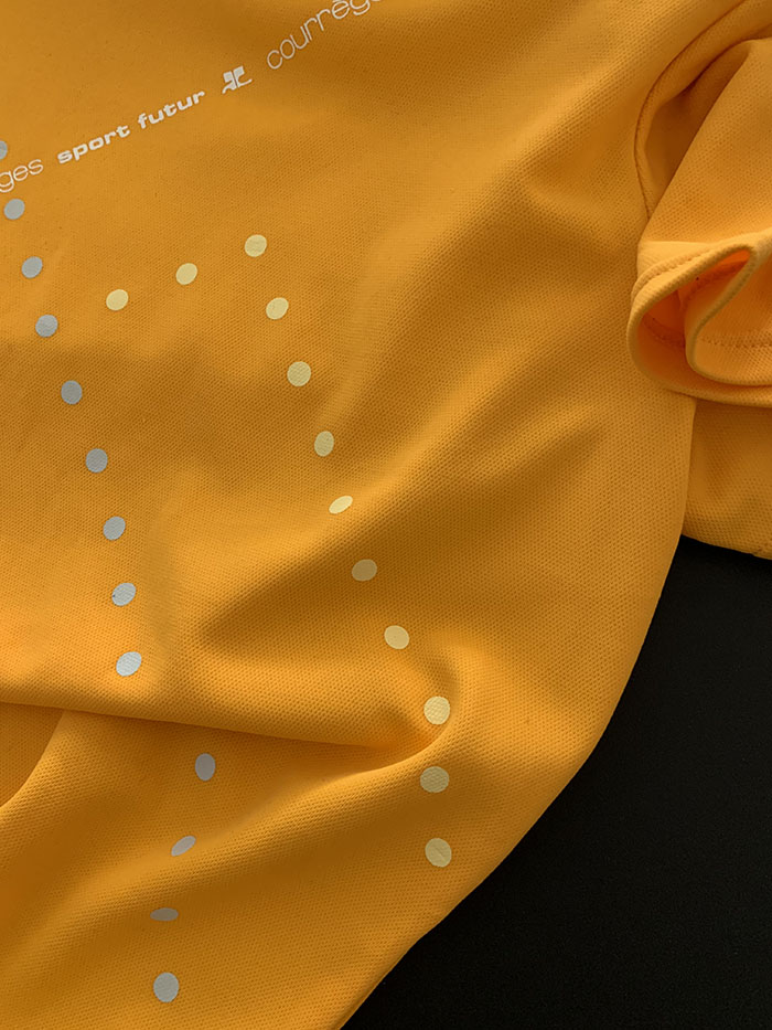 90's Courreges cotton T-shirt 복제 복제