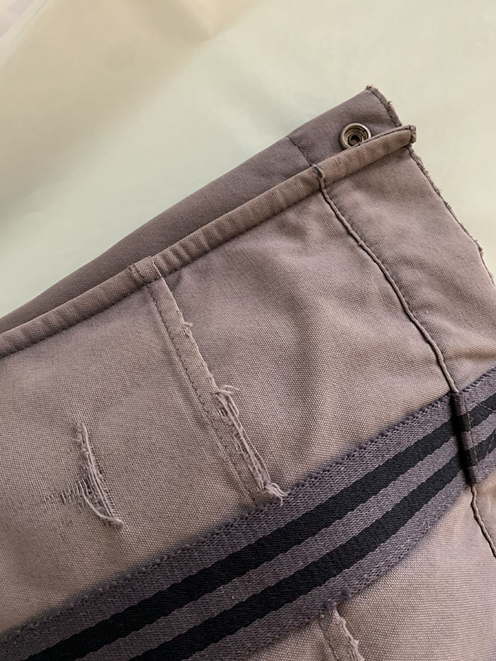 Vintage "Hermes" Fourre Tout Bag (Distressed)