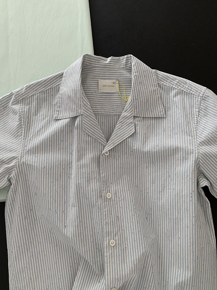 Aime Leon Dore striped open Shirt