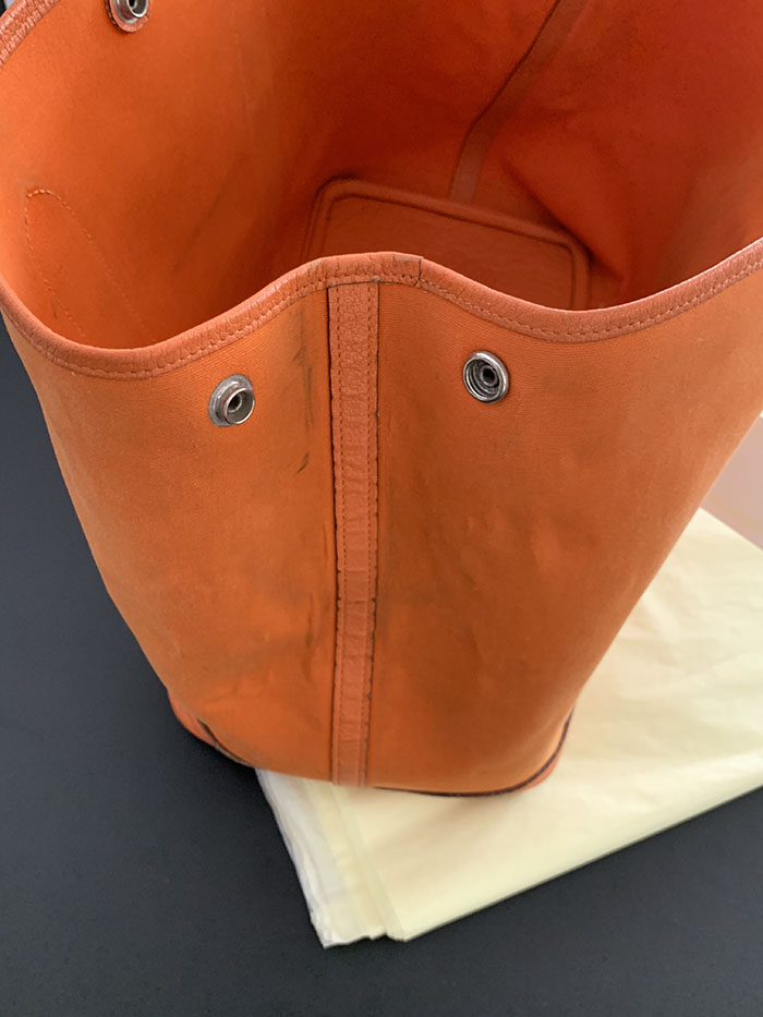 00's Vintage "Hermes" Garden Party Bag