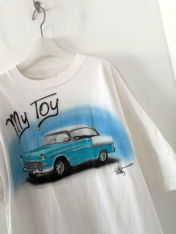 90's "812 Vintage" USA 50/50 T-shirt 복제 복제