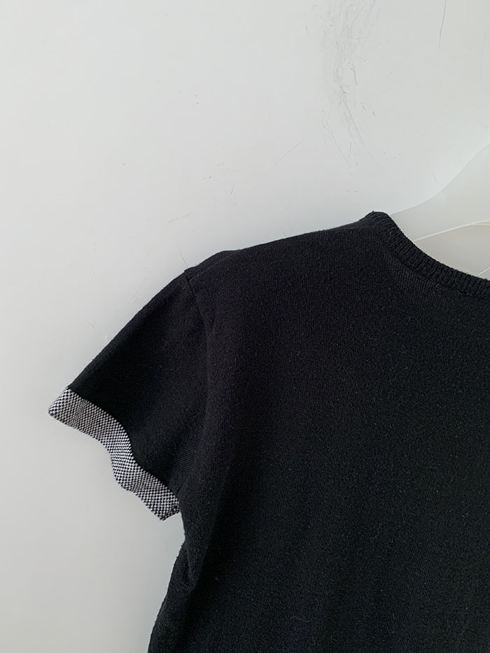 90-00's "Agnes B" Cotton sleeveless Vest 복제