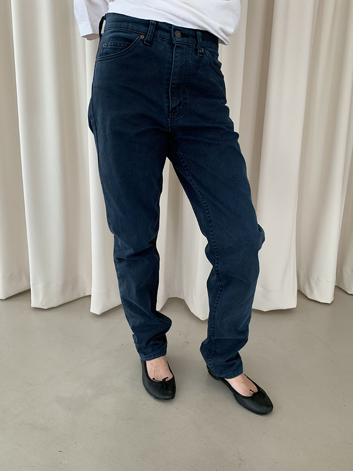 80's Levi's 606 - 0214 - size 24-25 (classic straight fit) 복제