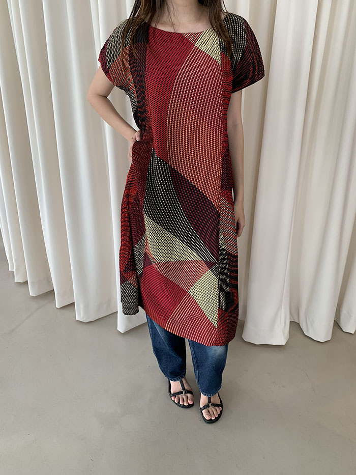 90's "im product by ISSEY MIYAKE" sleeveless Dress 복제