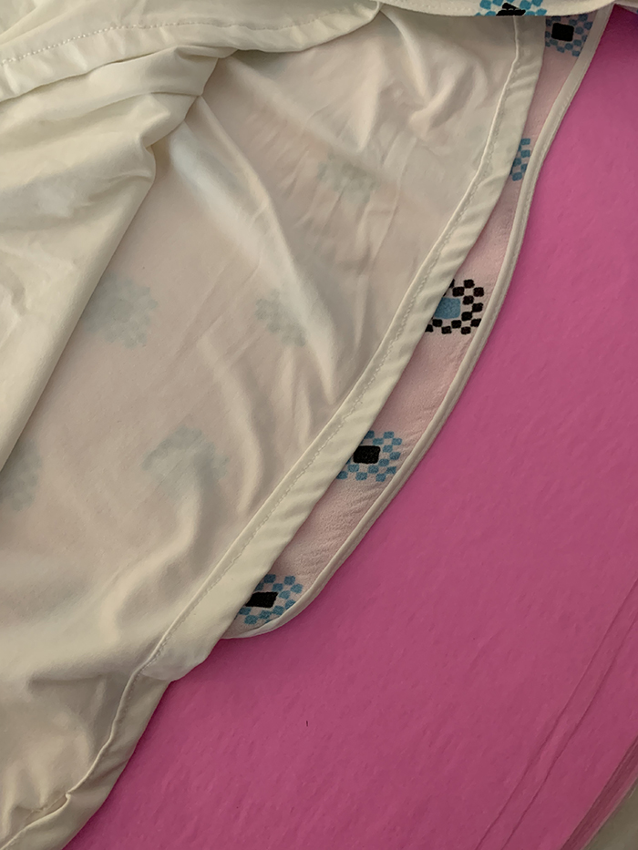 00's "Prada" pleated Skirt