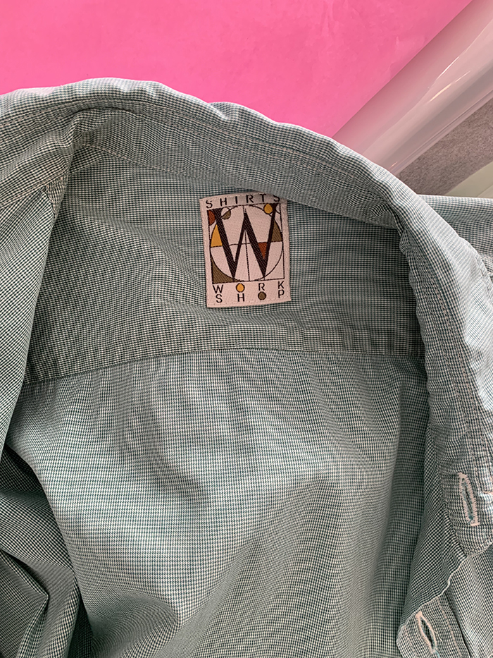 80's "WORK SHOP by Yohji Yamamoto" cotton pocket Shirt